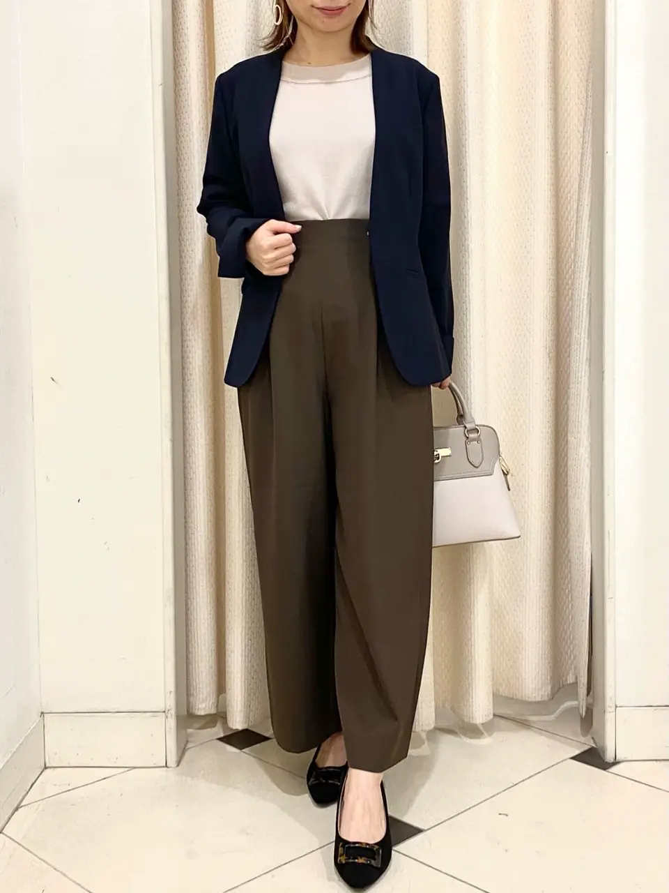 ANY SIS 横尾 コーディネート画像