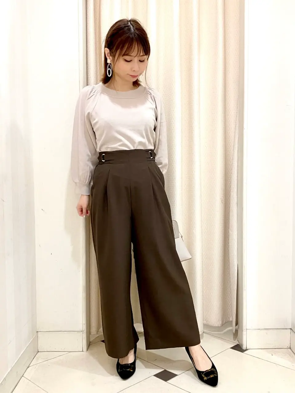 ANY SIS 横尾 コーディネート画像