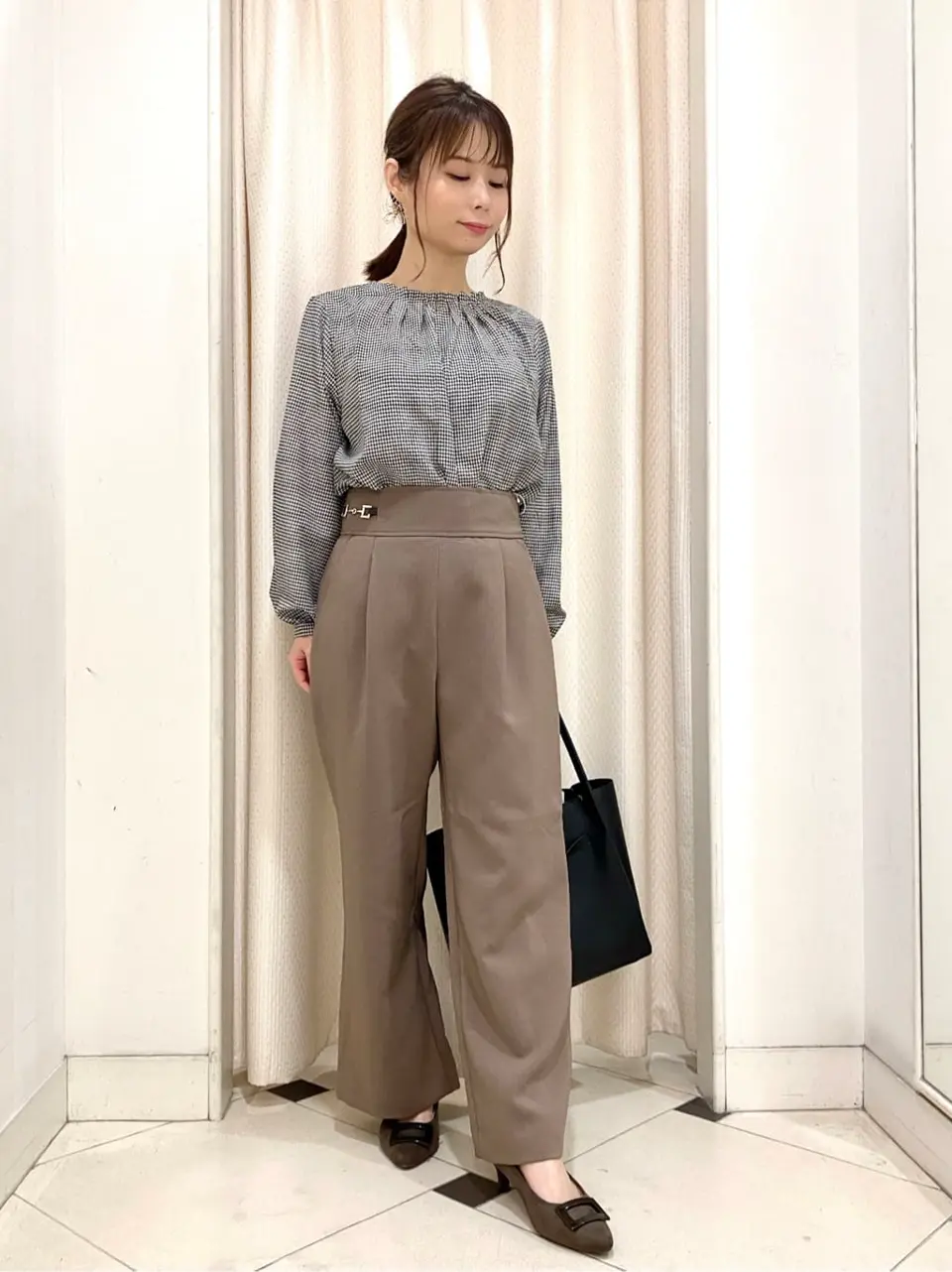 ANY SIS 横尾 コーディネート画像