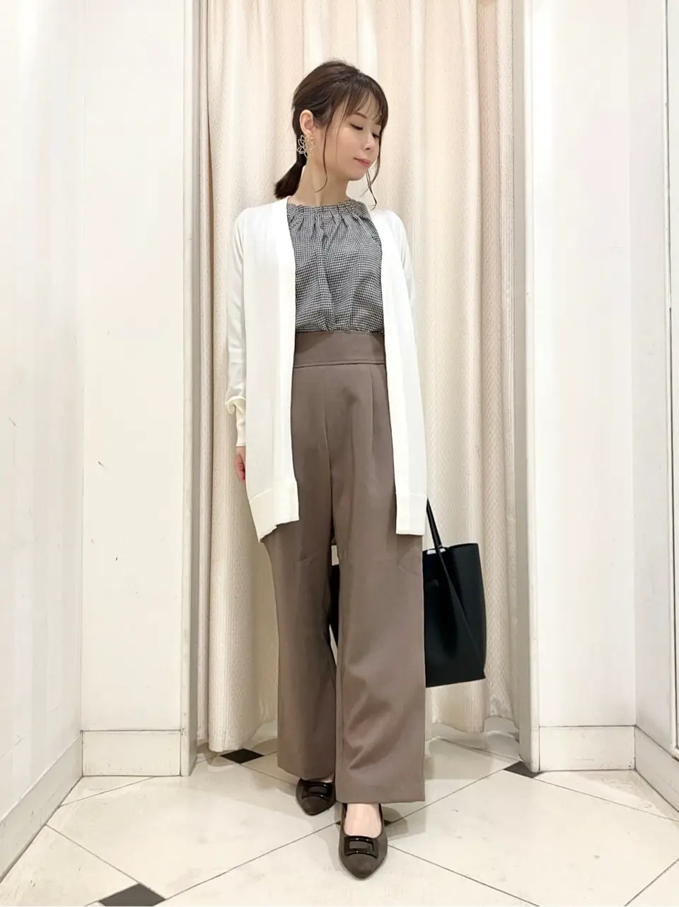 ANY SIS 横尾 コーディネート画像