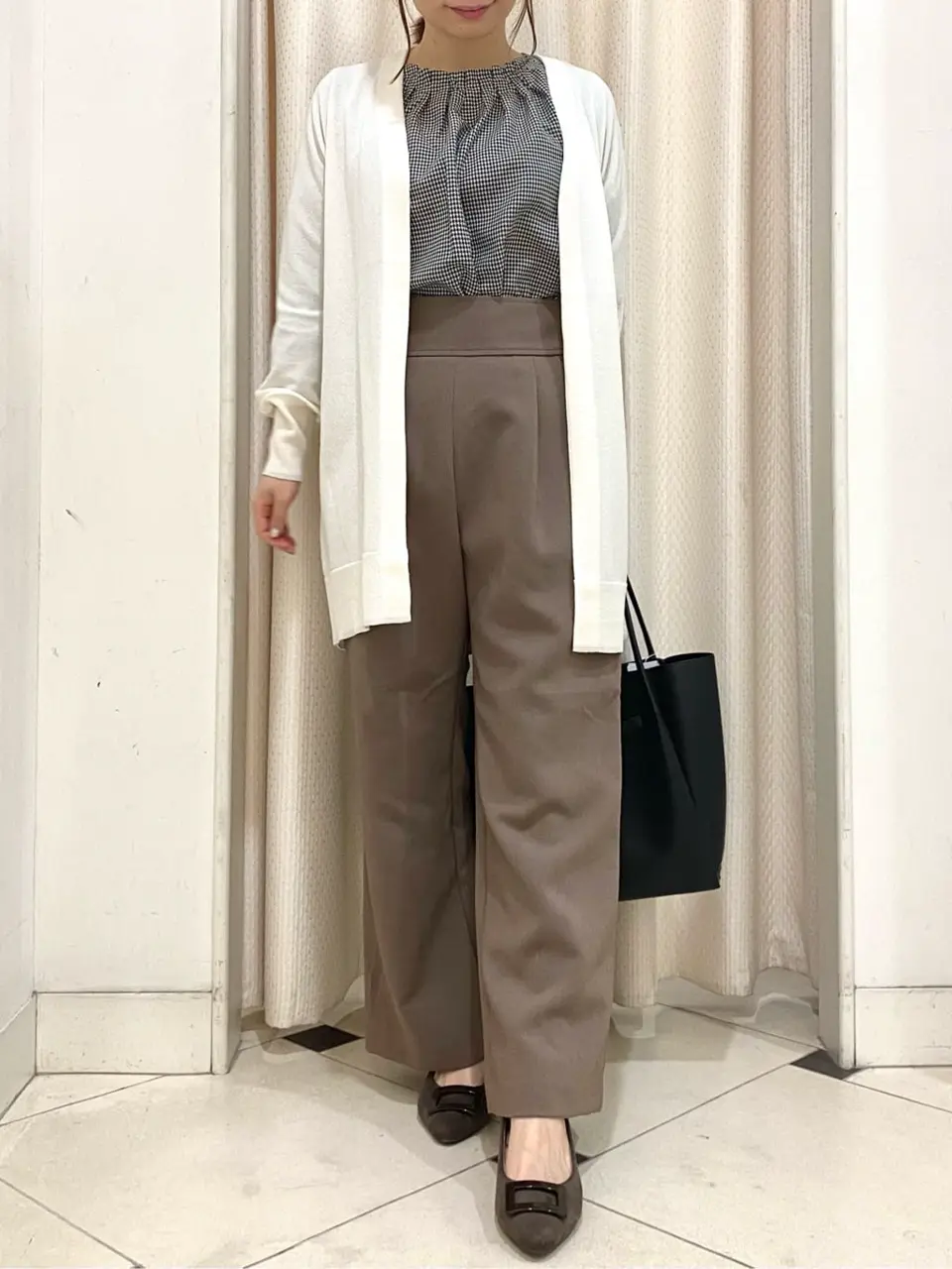 ANY SIS 横尾 コーディネート画像