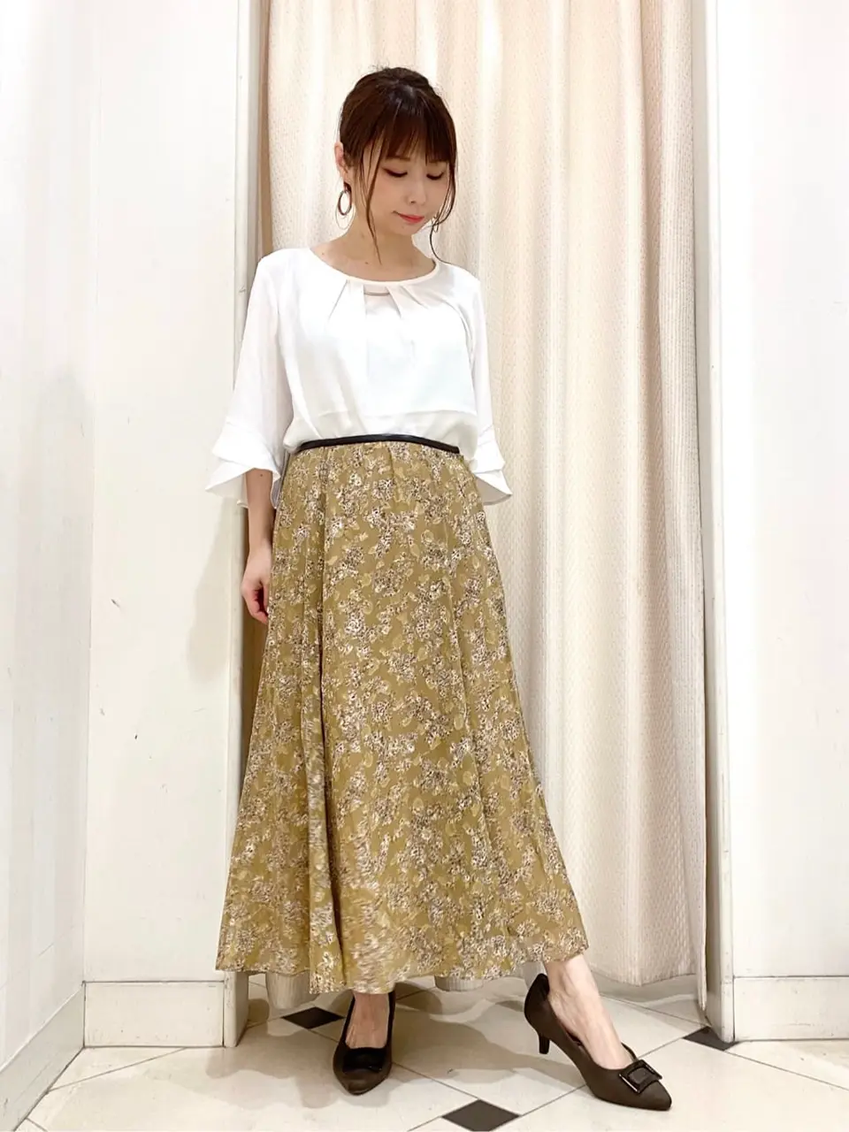 ANY SIS 横尾 コーディネート画像