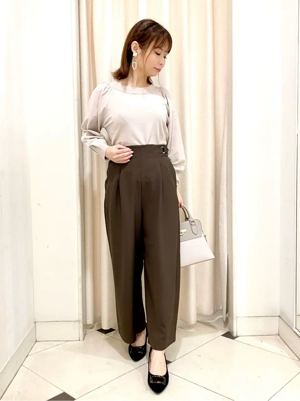 ANY SIS 横尾 コーディネート画像