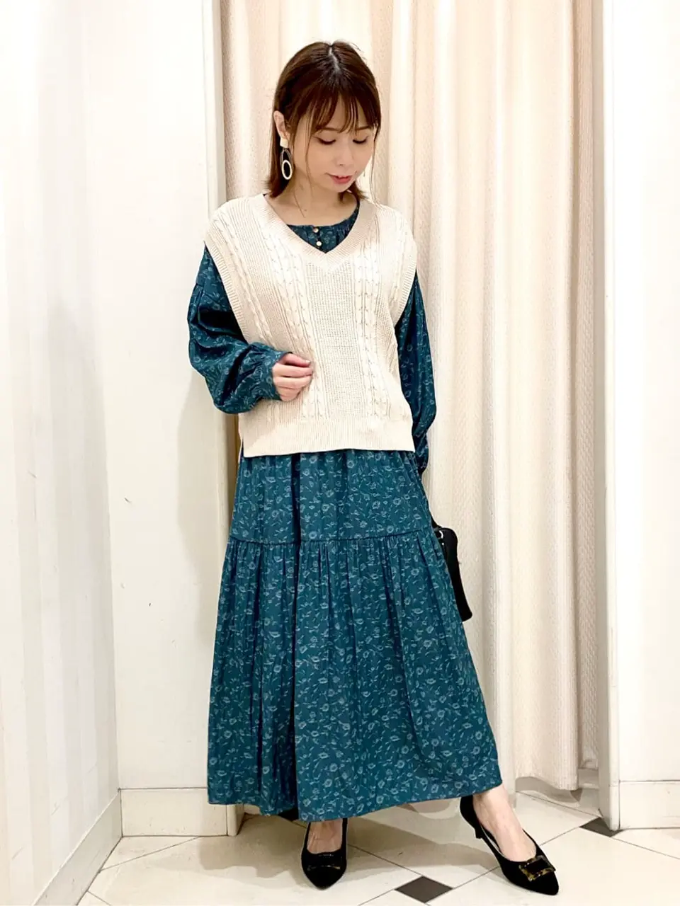 ANY SIS 横尾 コーディネート画像