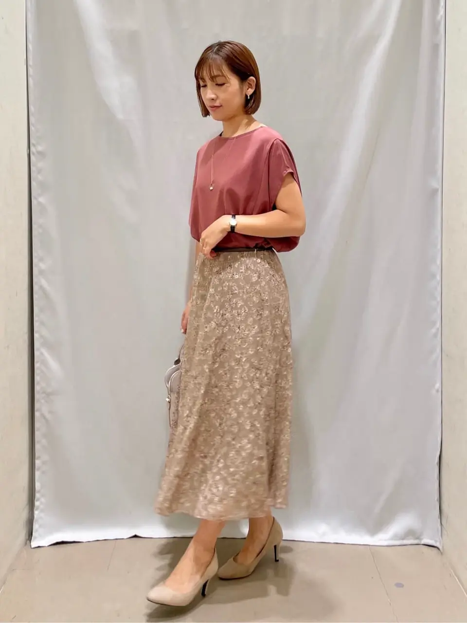 ANY SIS 濱野 コーディネート画像