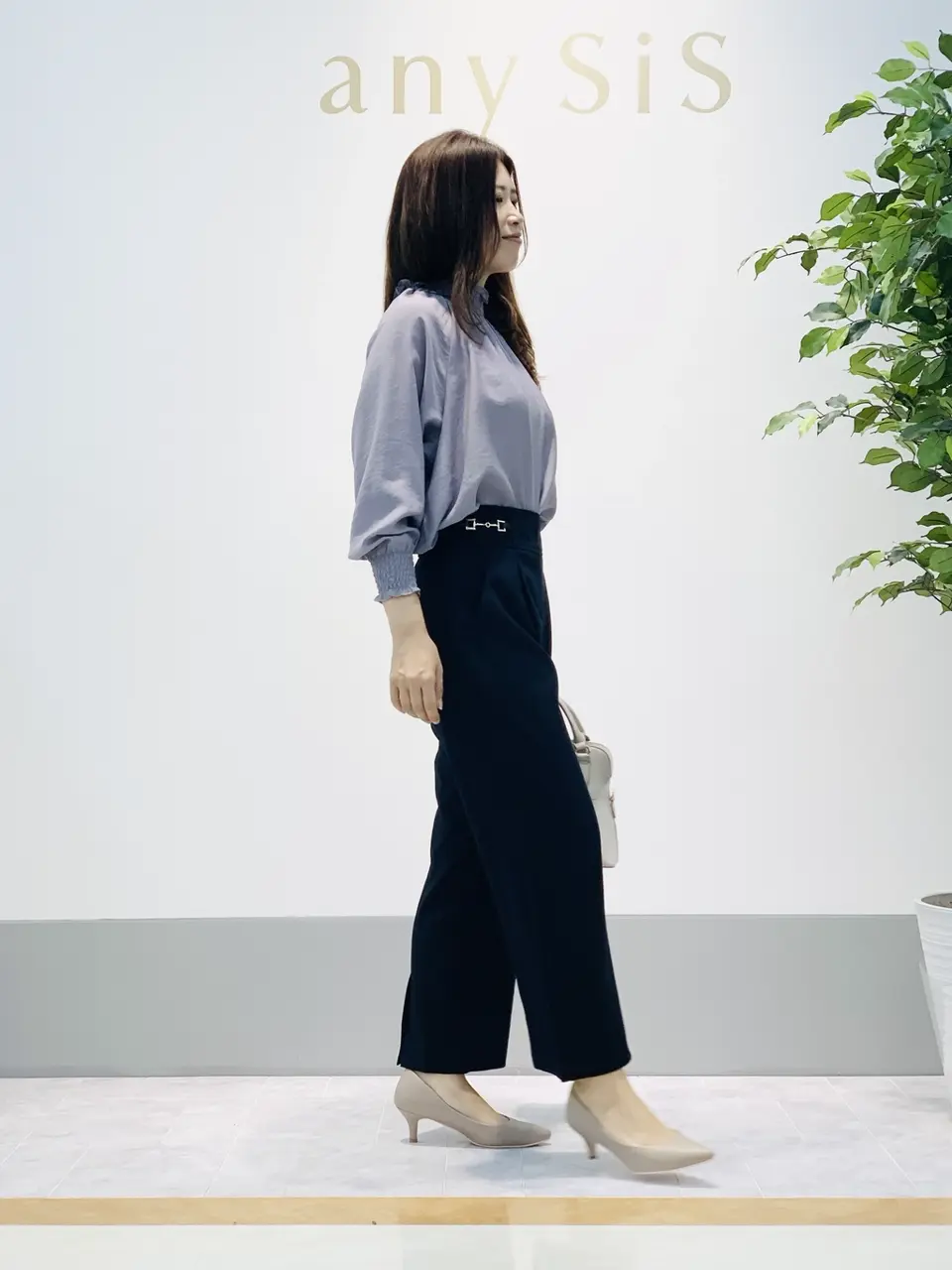 ANY SIS 岡本 コーディネート画像