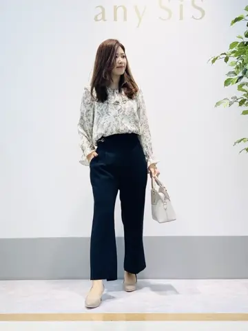 ANY SIS 岡本 コーディネート画像