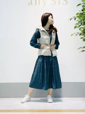 ANY SIS 岡本 コーディネート画像