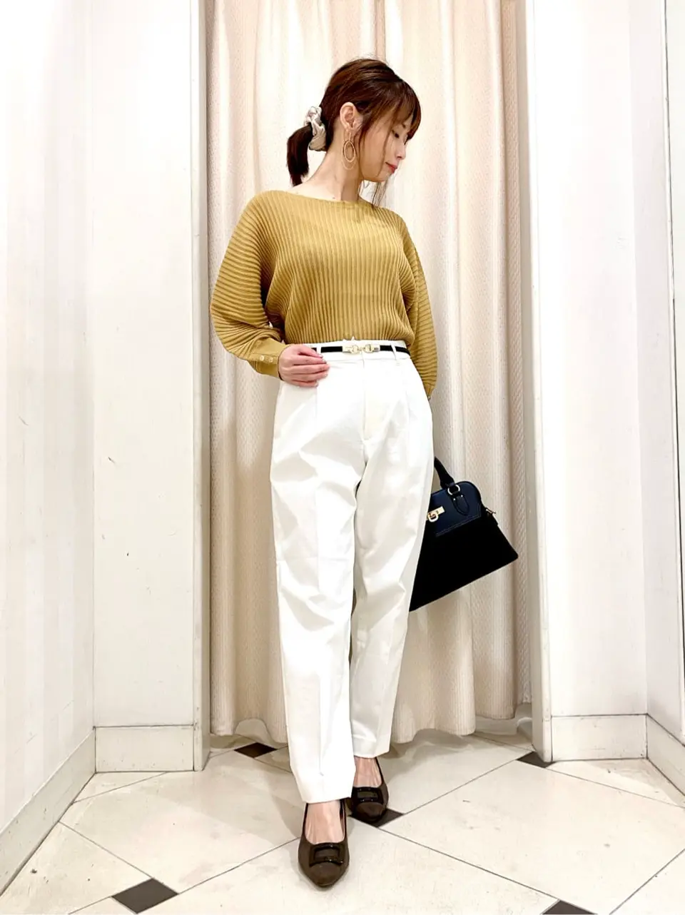 ANY SIS 横尾 コーディネート画像