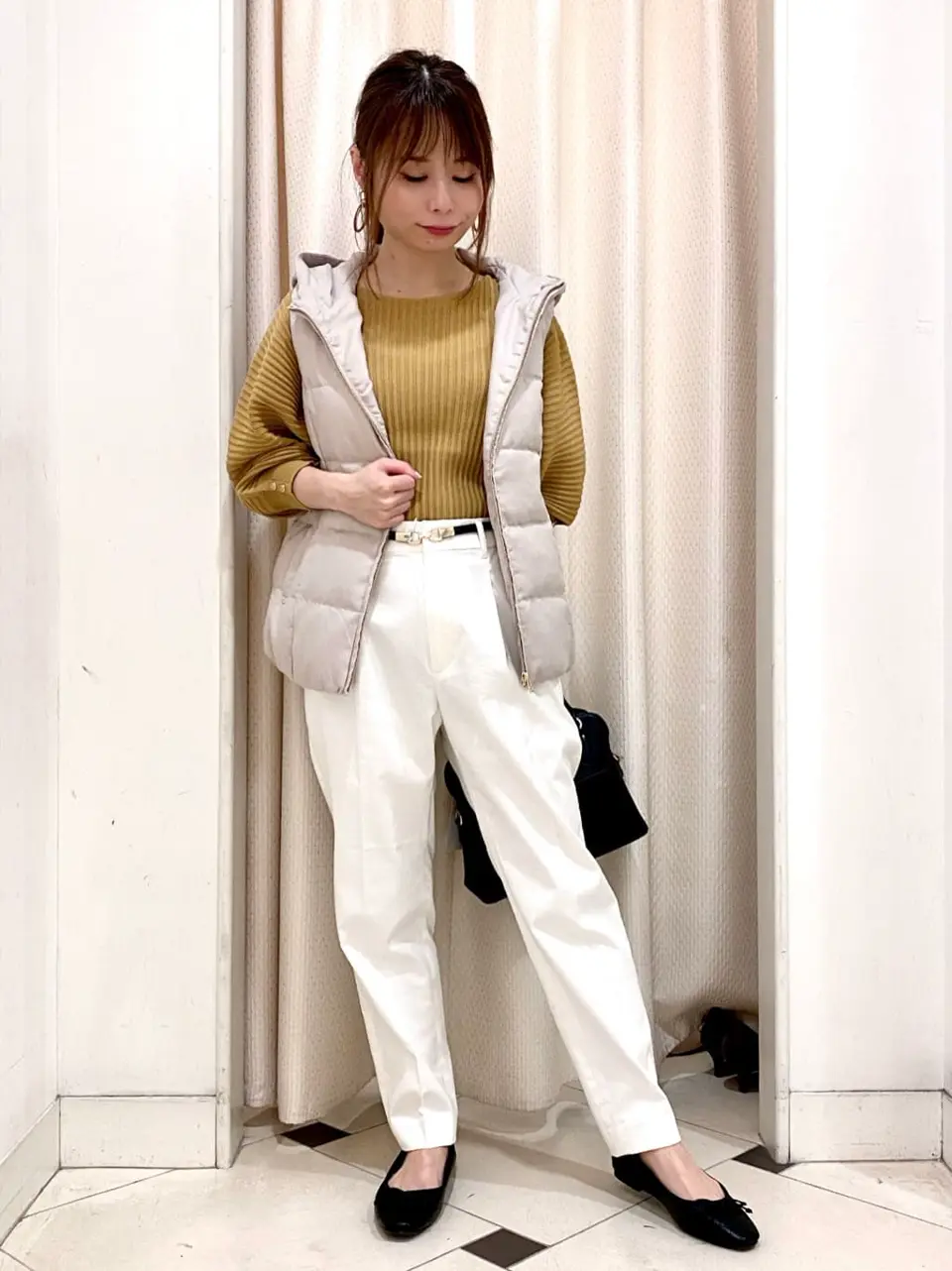 ANY SIS 横尾 コーディネート画像