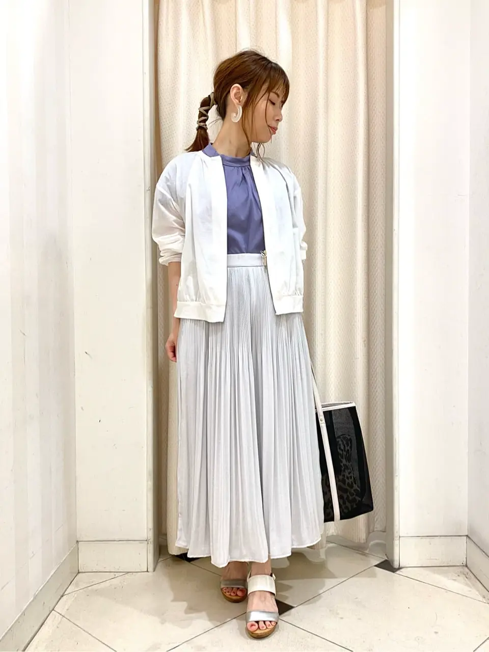 ANY SIS 横尾 コーディネート画像