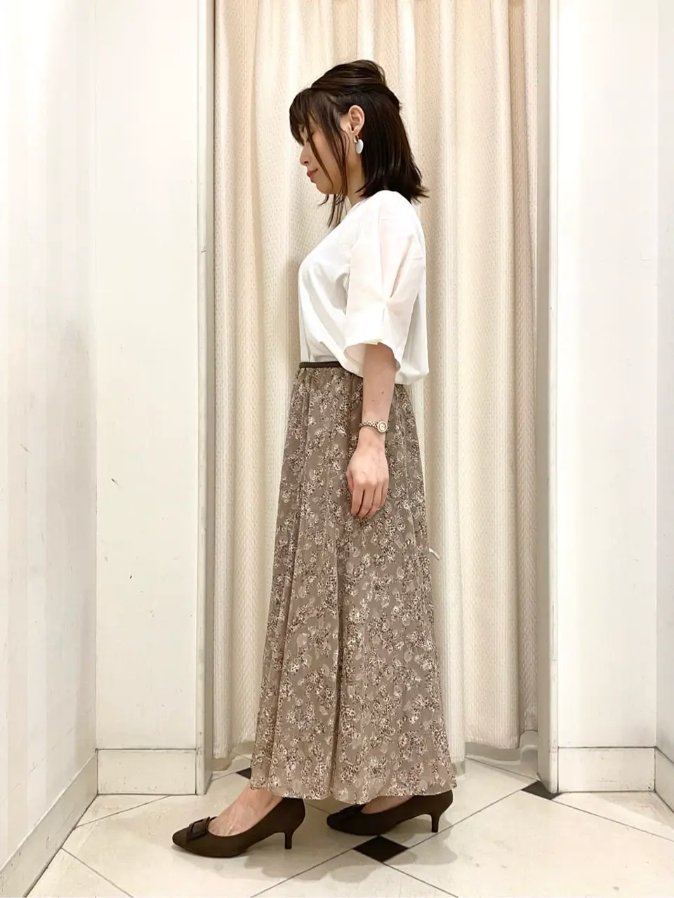 ANY SIS 横尾 コーディネート画像