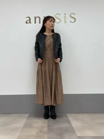ANY SIS 長尾 コーディネート画像