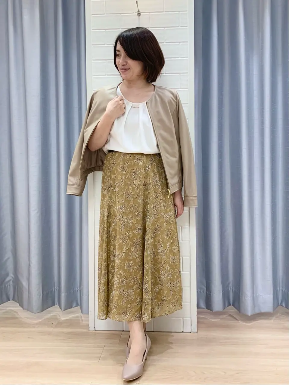 ANY SIS 丸岡 コーディネート画像