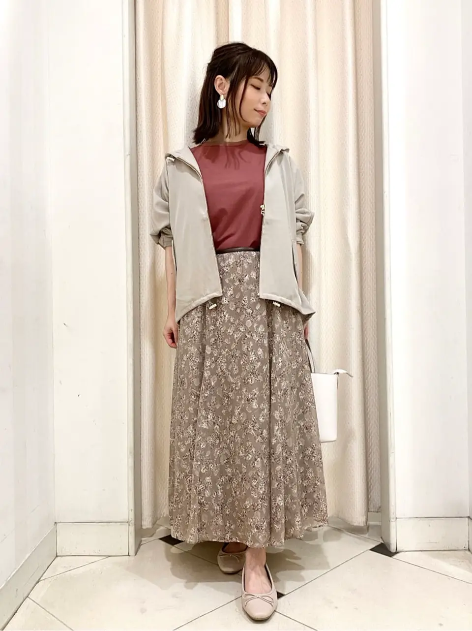 ANY SIS 横尾 コーディネート画像