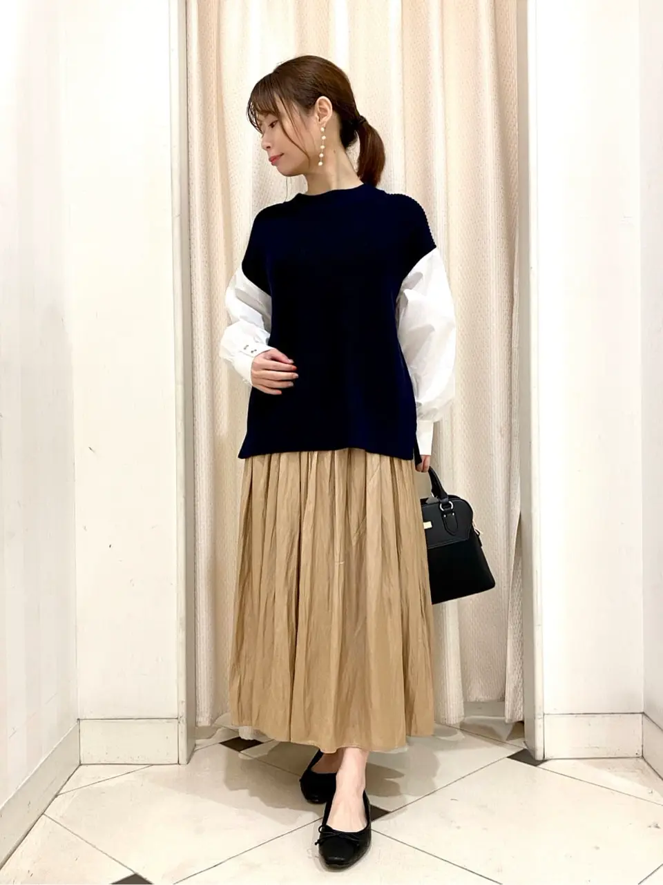 ANY SIS 横尾 コーディネート画像