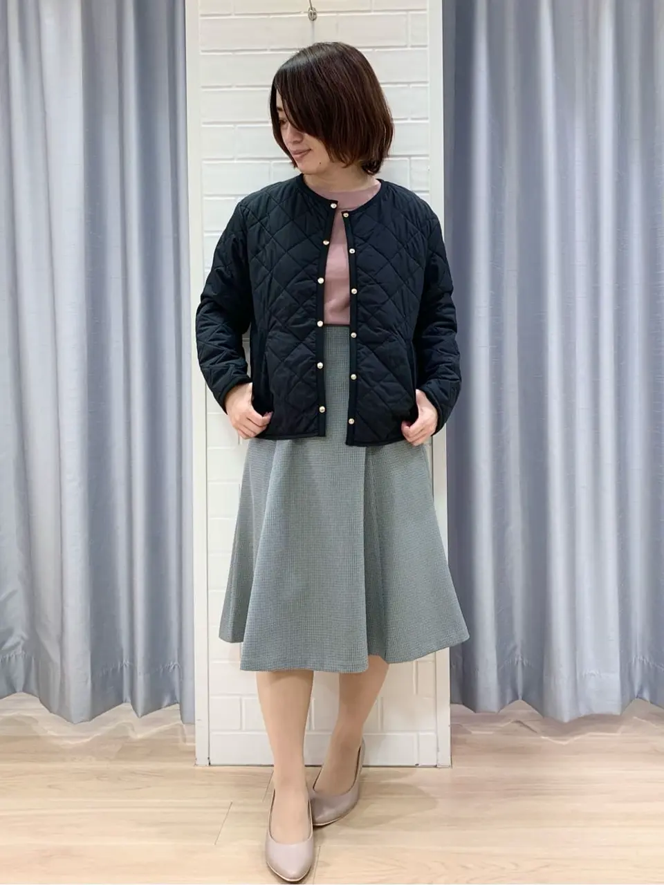 ANY SIS 丸岡 コーディネート画像