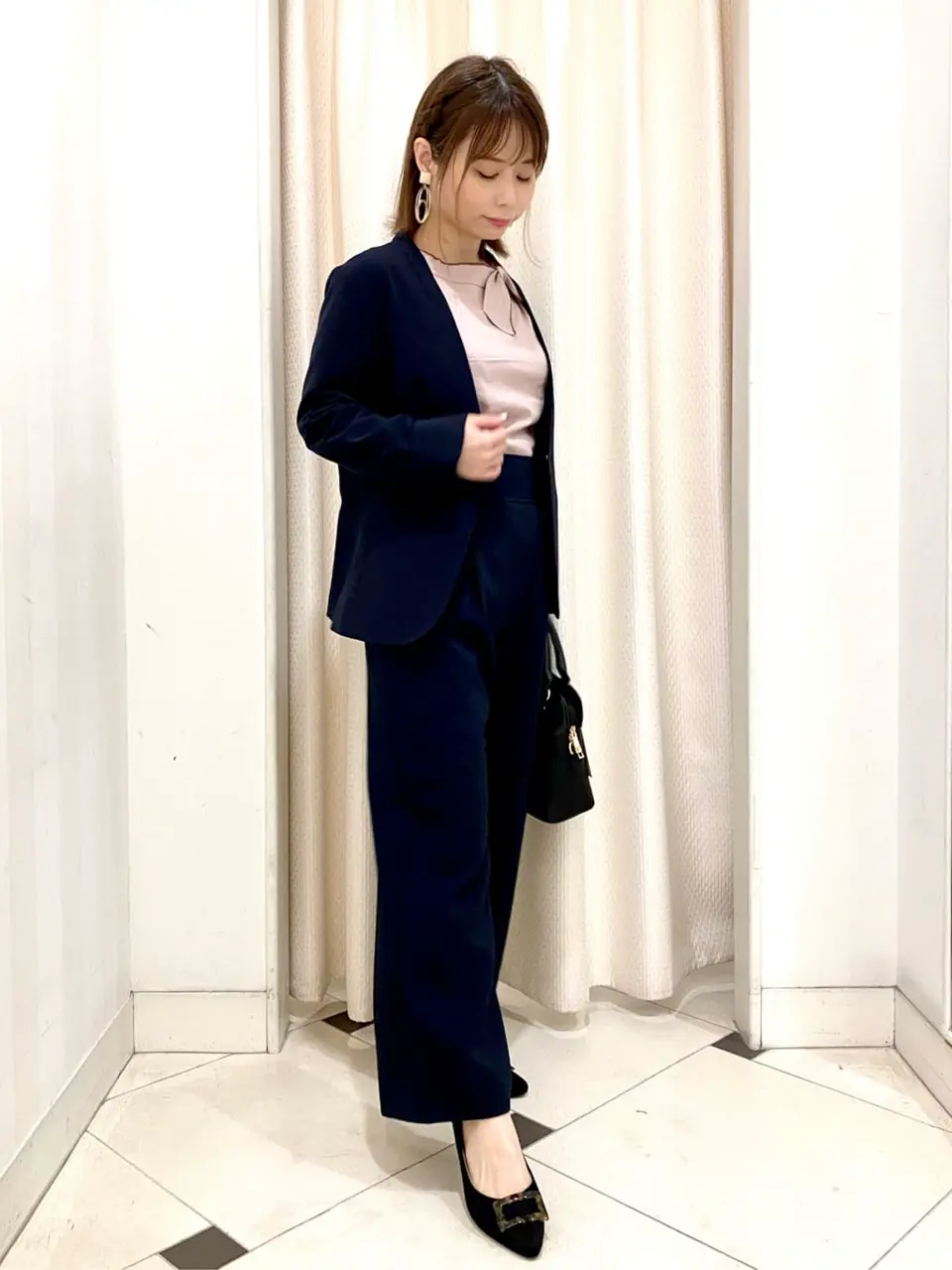 ANY SIS 横尾 コーディネート画像