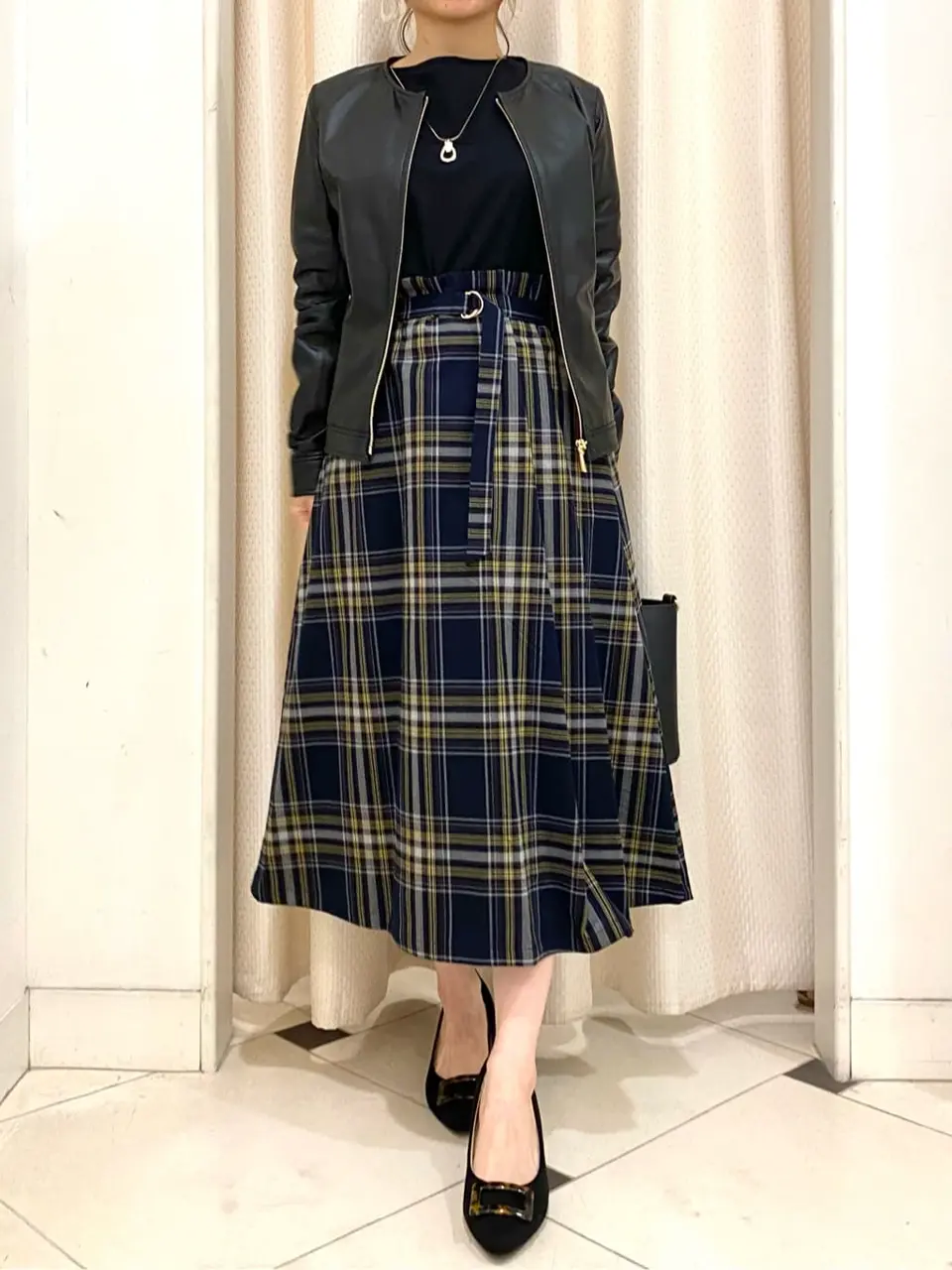 ANY SIS 横尾 コーディネート画像