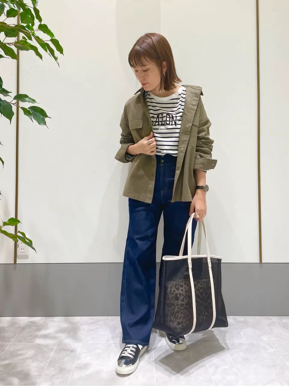 ANY SIS スタッフ コーディネート画像