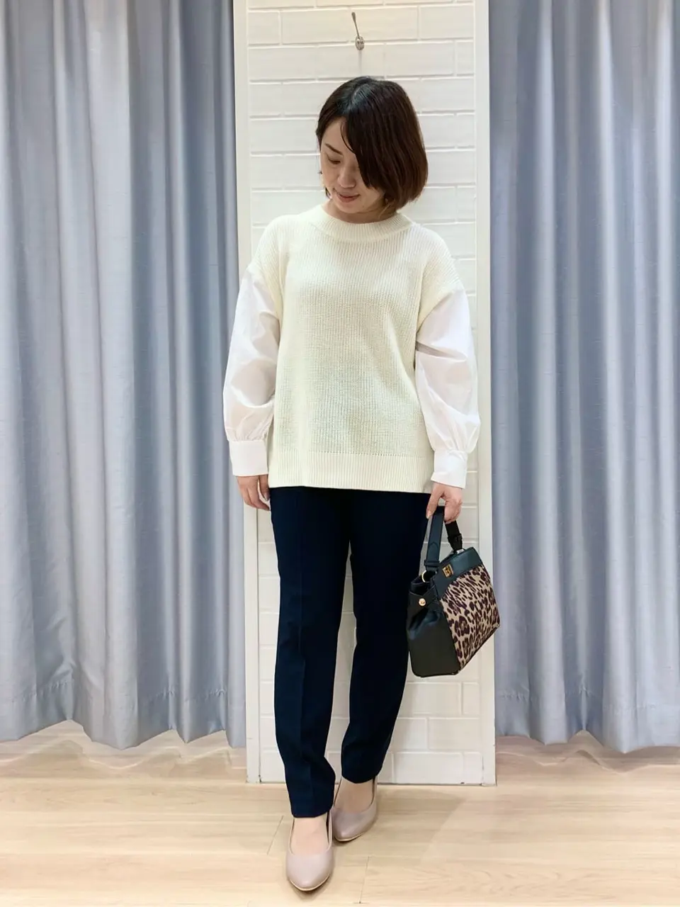 ANY SIS 丸岡 コーディネート画像