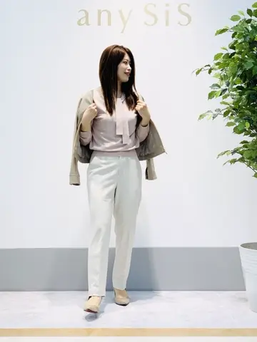 ANY SIS 岡本 コーディネート画像