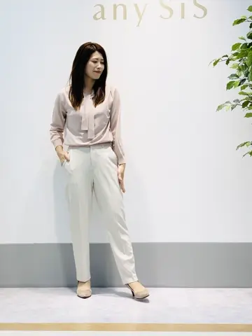 ANY SIS 岡本 コーディネート画像