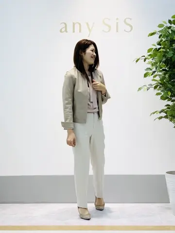 ANY SIS 岡本 コーディネート画像