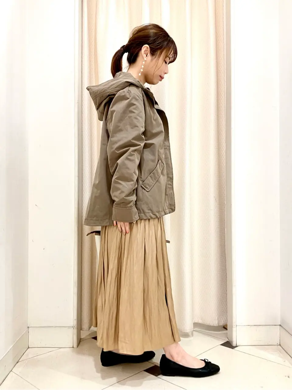 ANY SIS 横尾 コーディネート画像