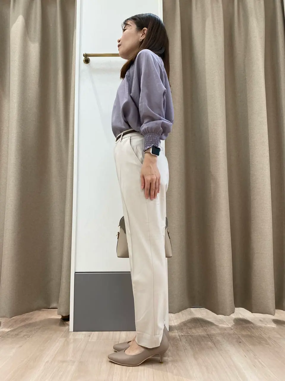 ANY SIS 長尾 コーディネート画像