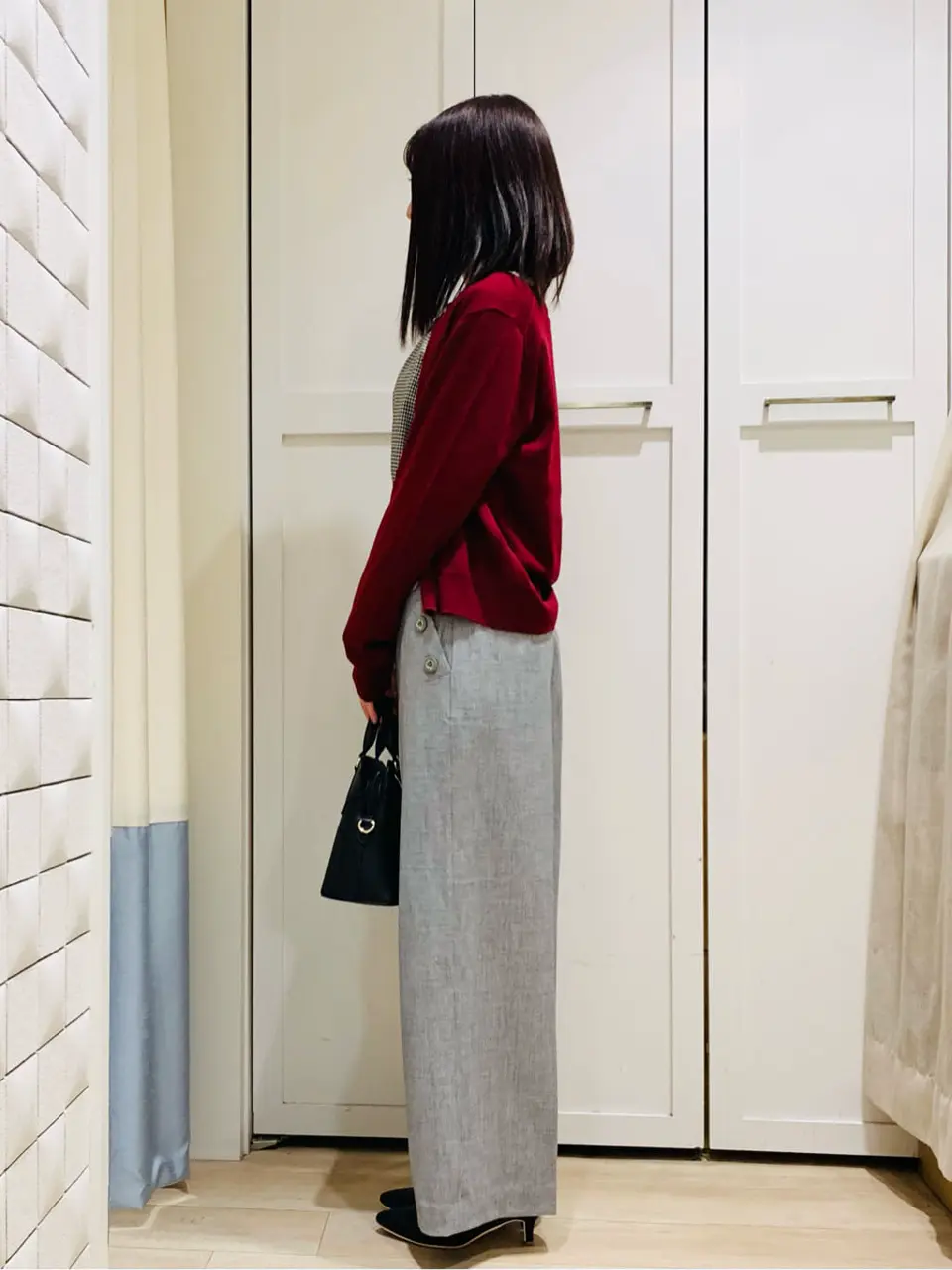 ANY SIS スタッフ コーディネート画像