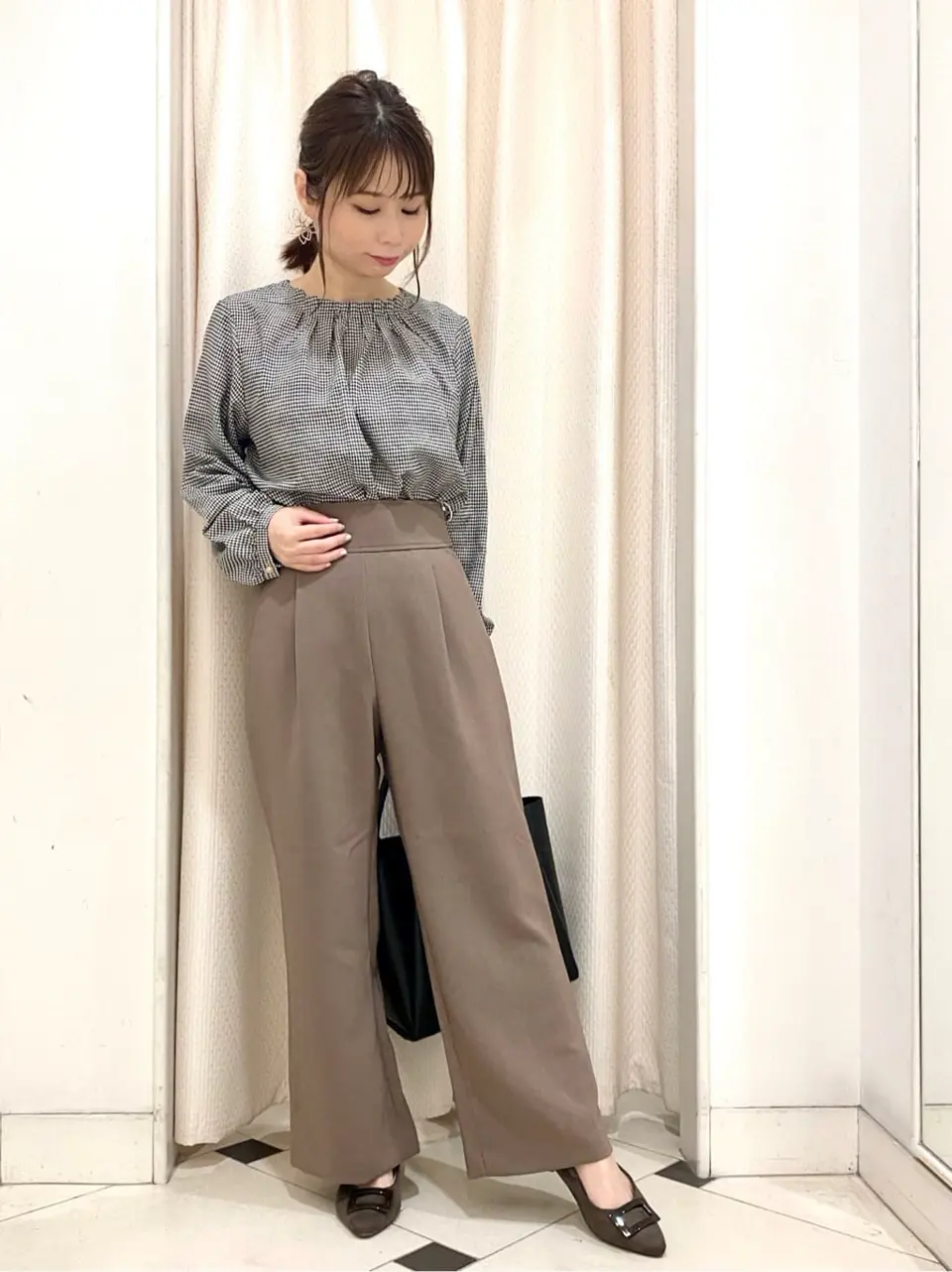 ANY SIS 横尾 コーディネート画像