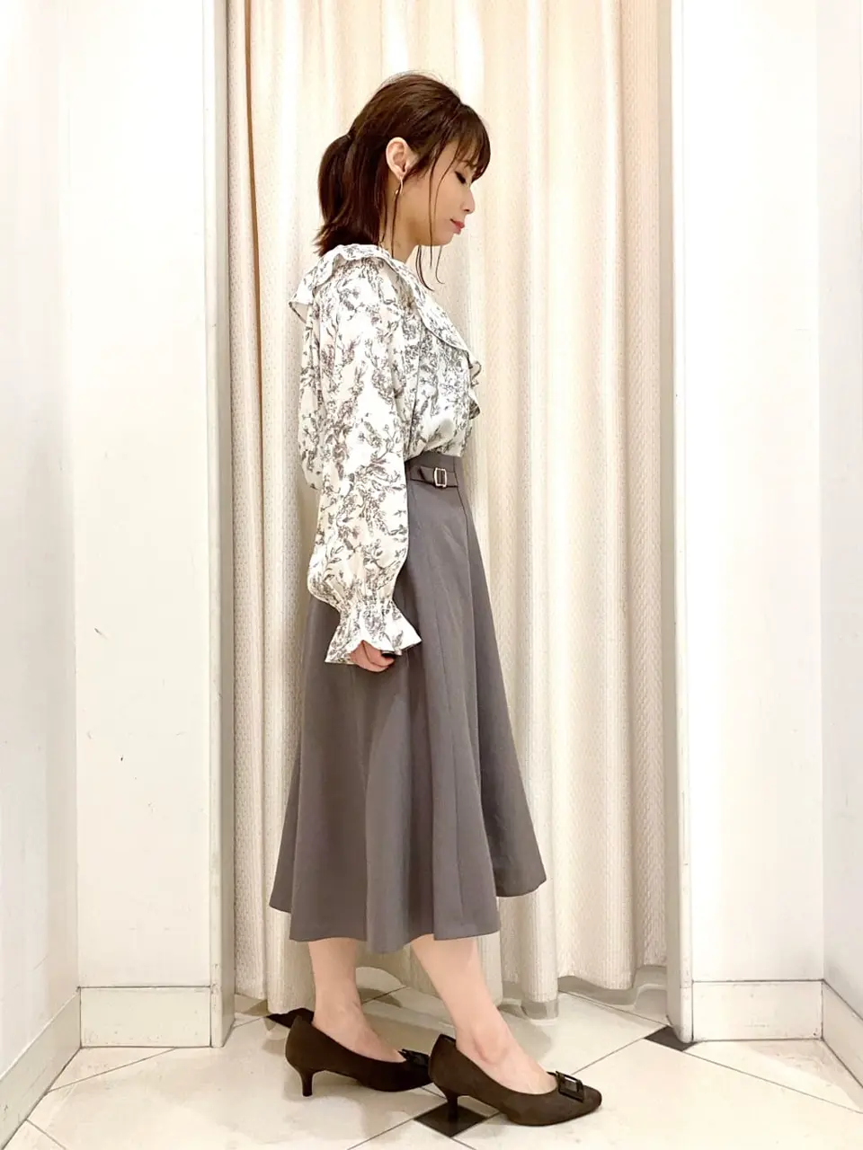 ANY SIS 横尾 コーディネート画像