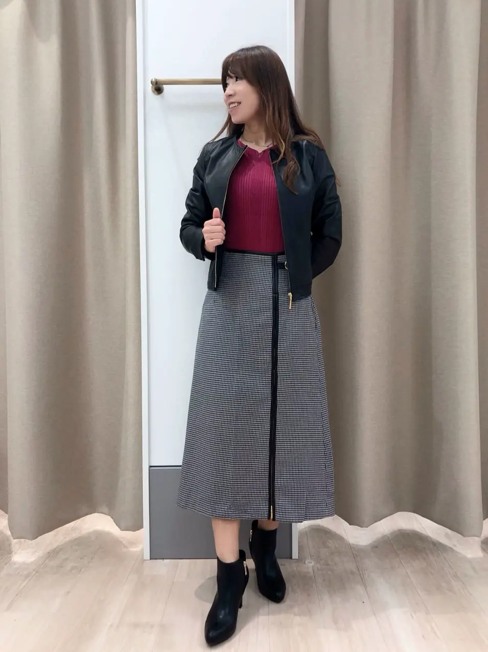 ANY SIS 松下 コーディネート画像