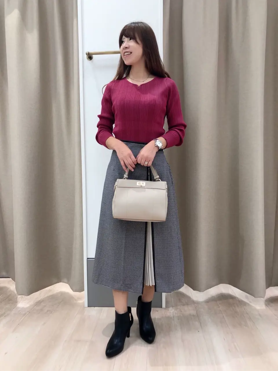 ANY SIS 松下 コーディネート画像