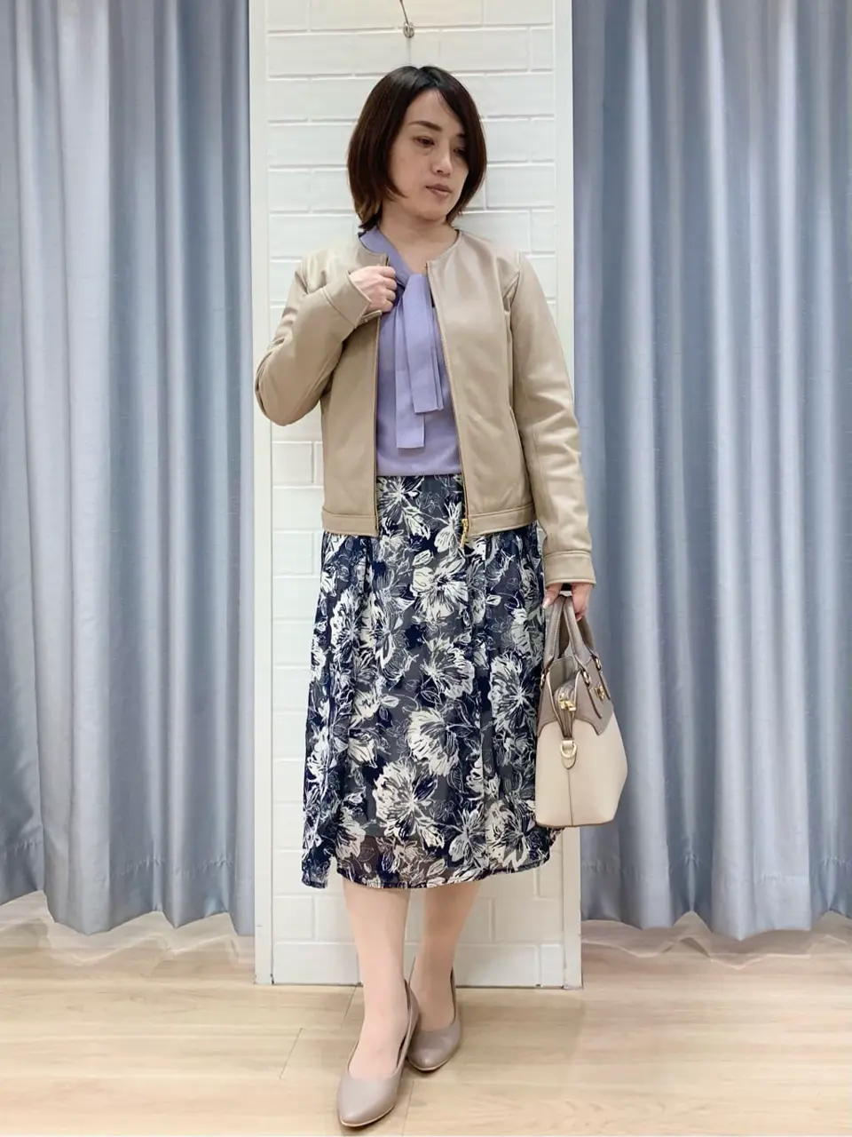 ANY SIS 丸岡 コーディネート画像