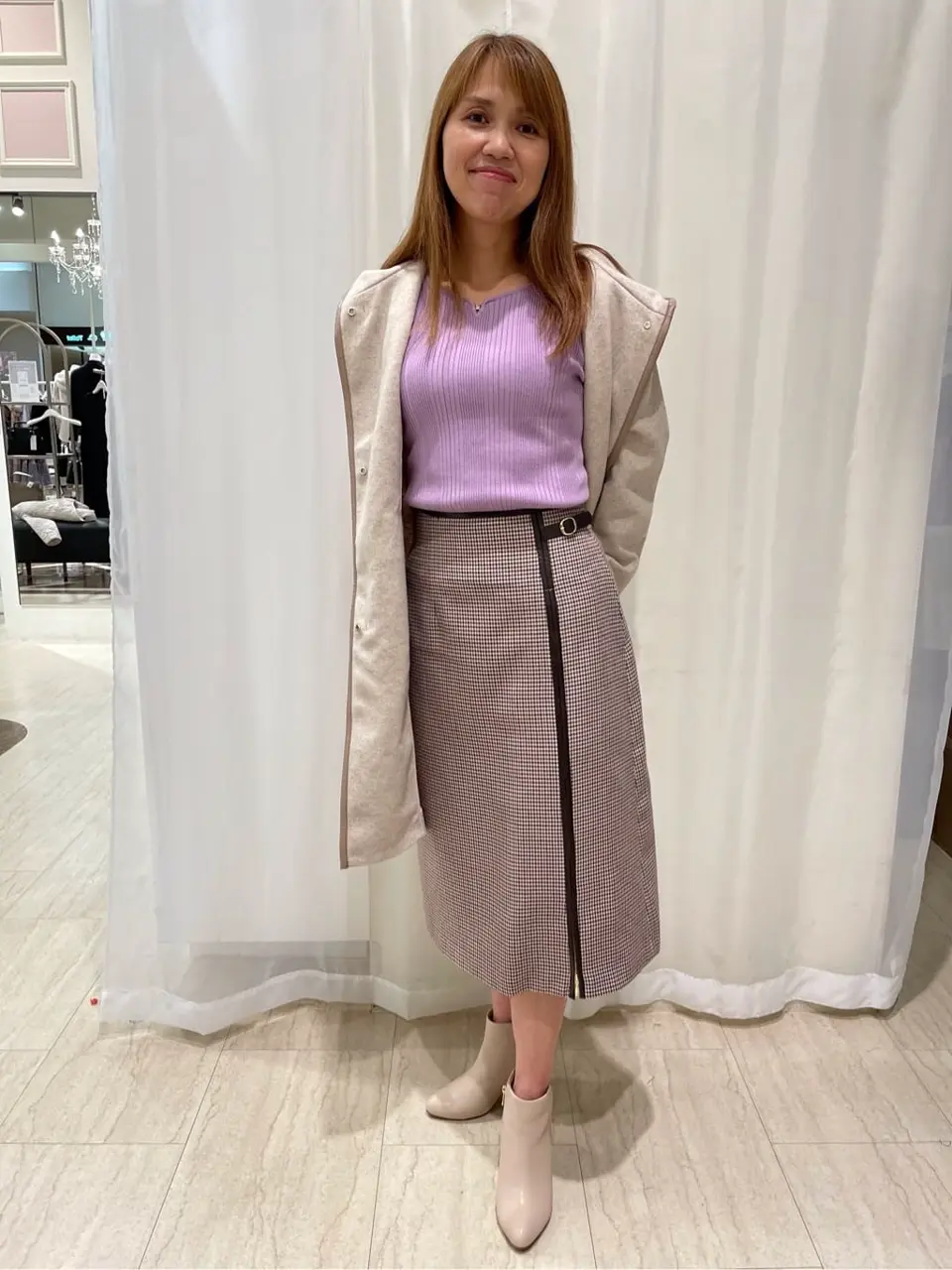 ANY SIS 塩田 コーディネート画像