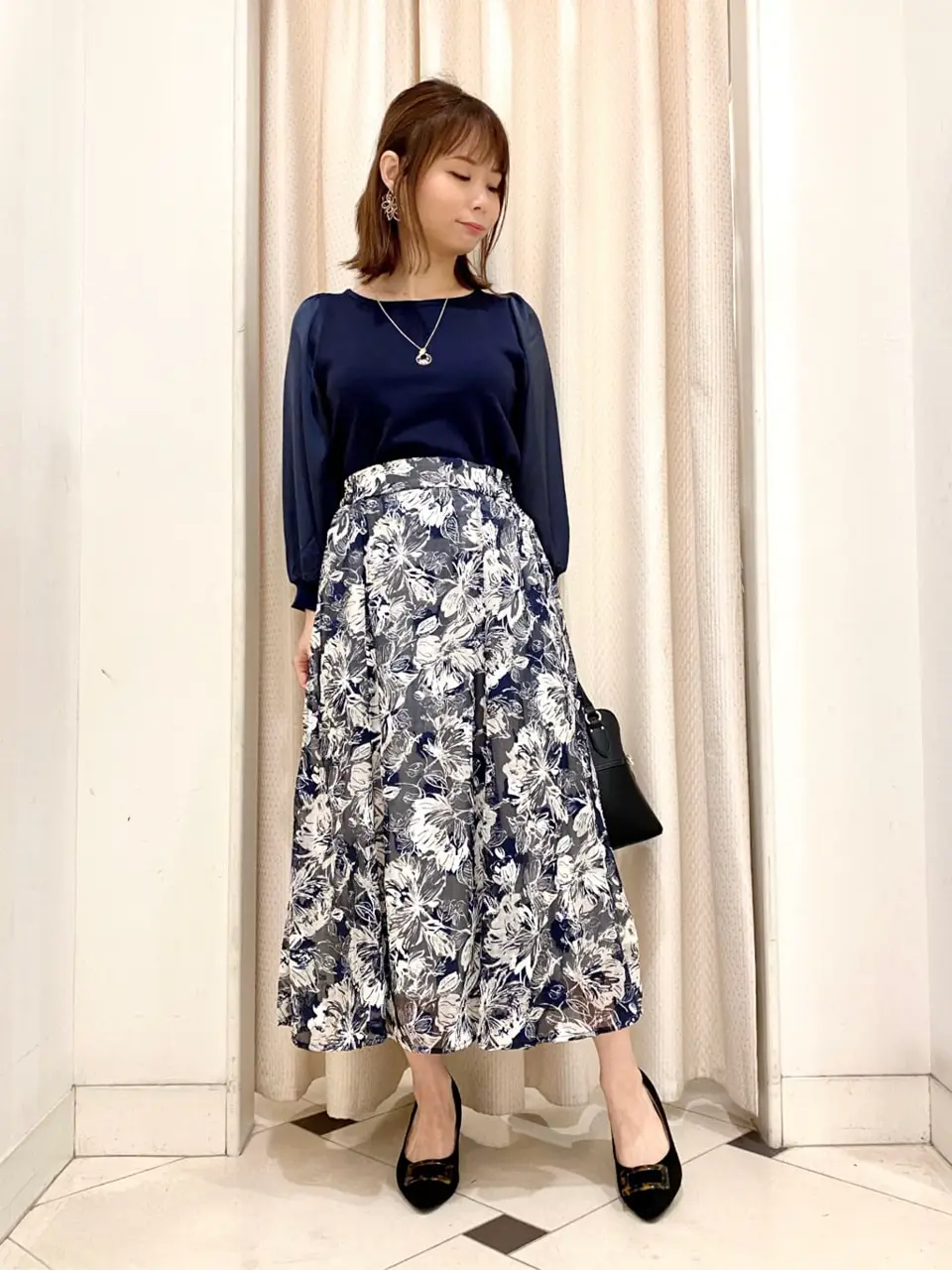 ANY SIS 横尾 コーディネート画像