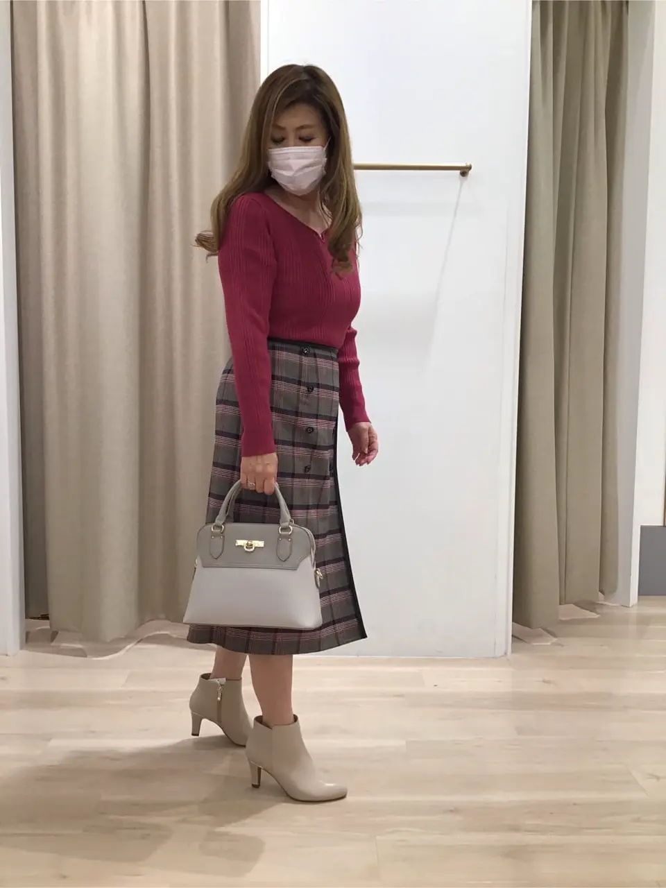 ANY SIS 桐生 コーディネート画像