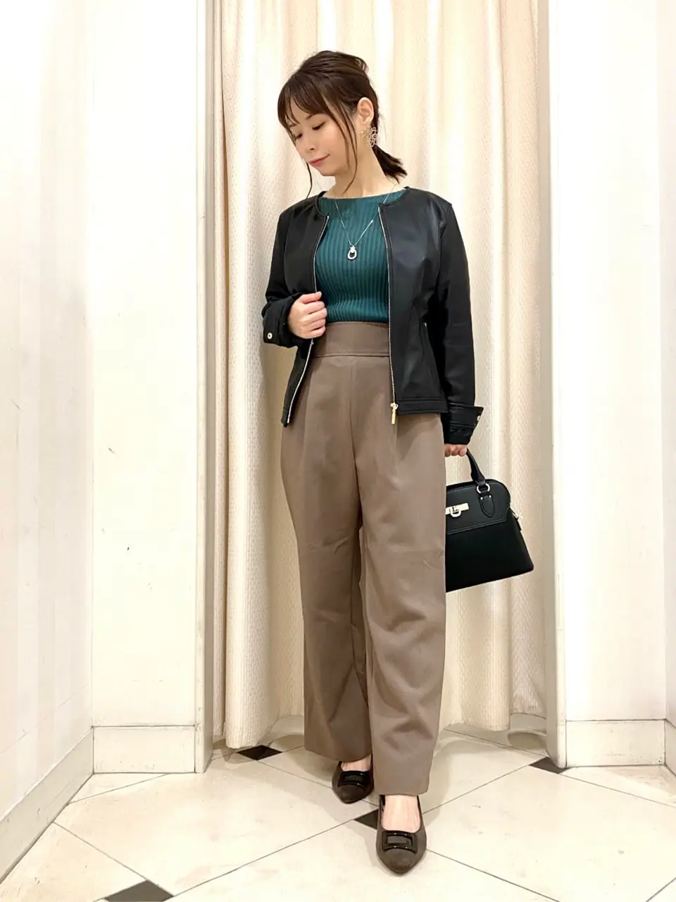 ANY SIS 横尾 コーディネート画像