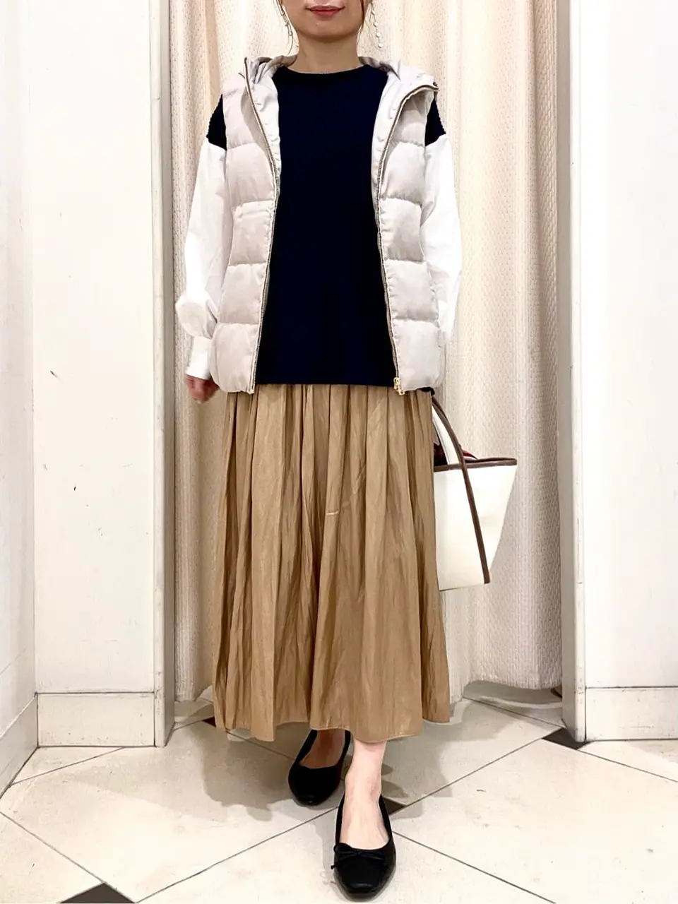 ANY SIS 横尾 コーディネート画像