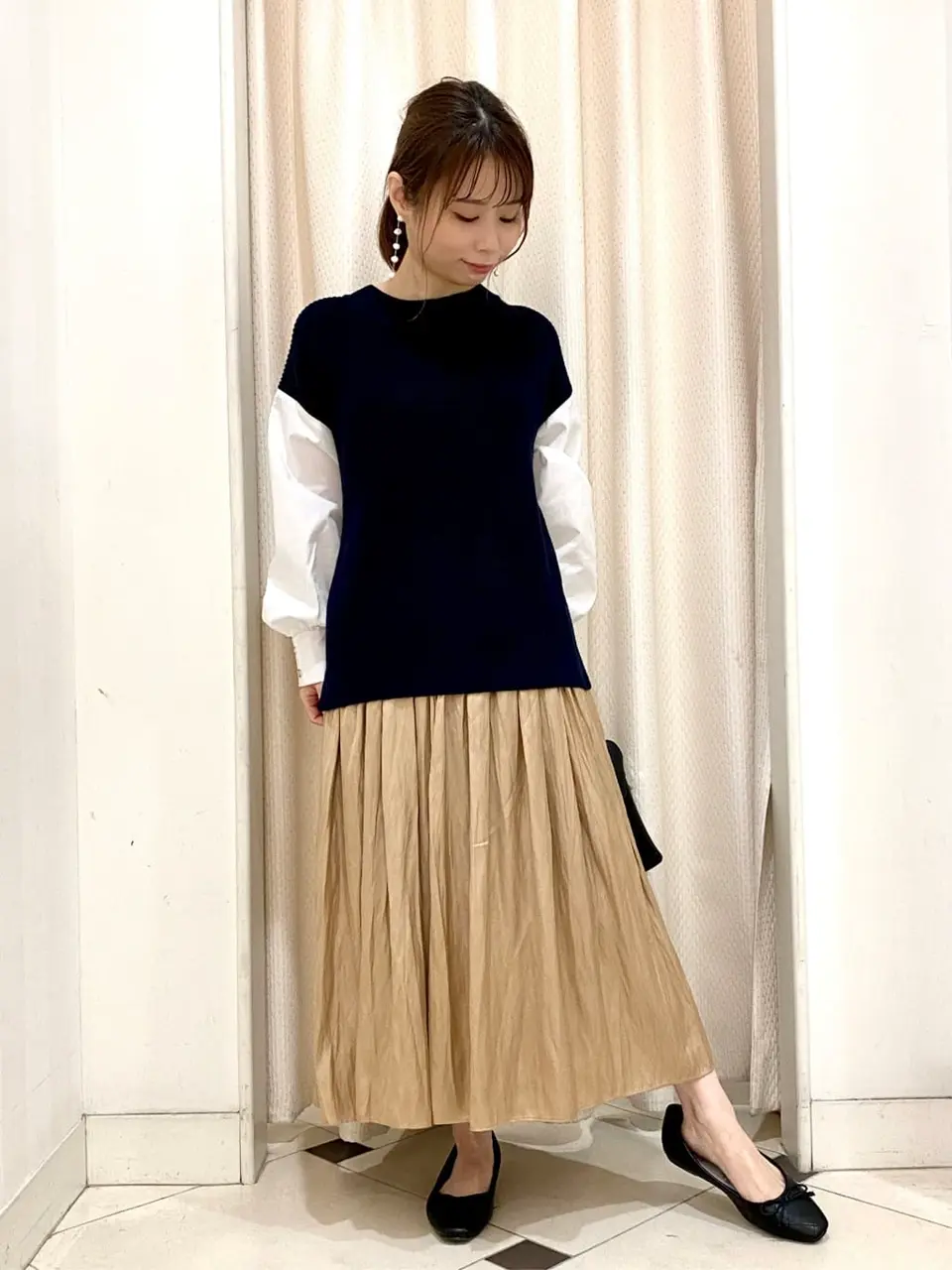 ANY SIS 横尾 コーディネート画像