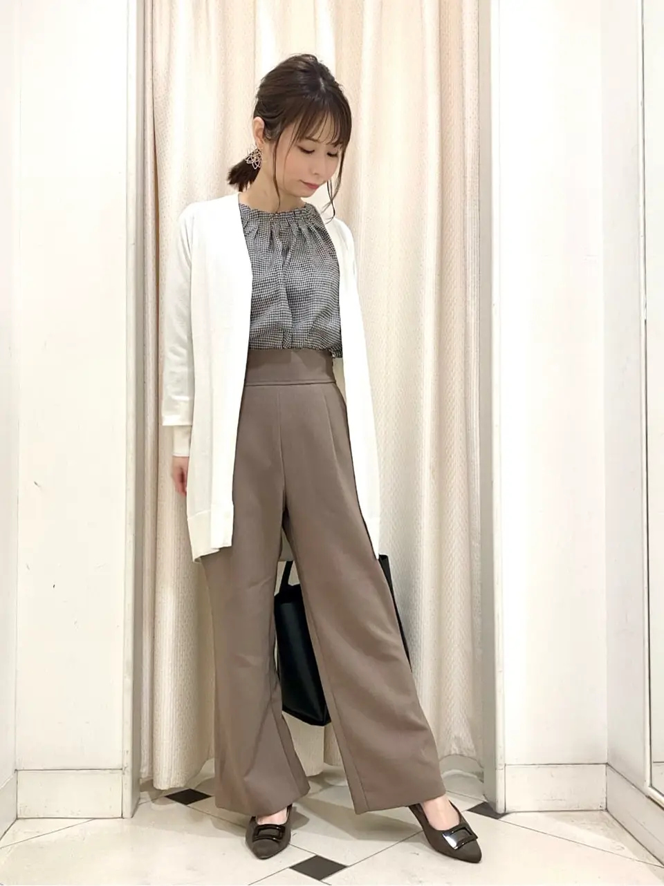 ANY SIS 横尾 コーディネート画像