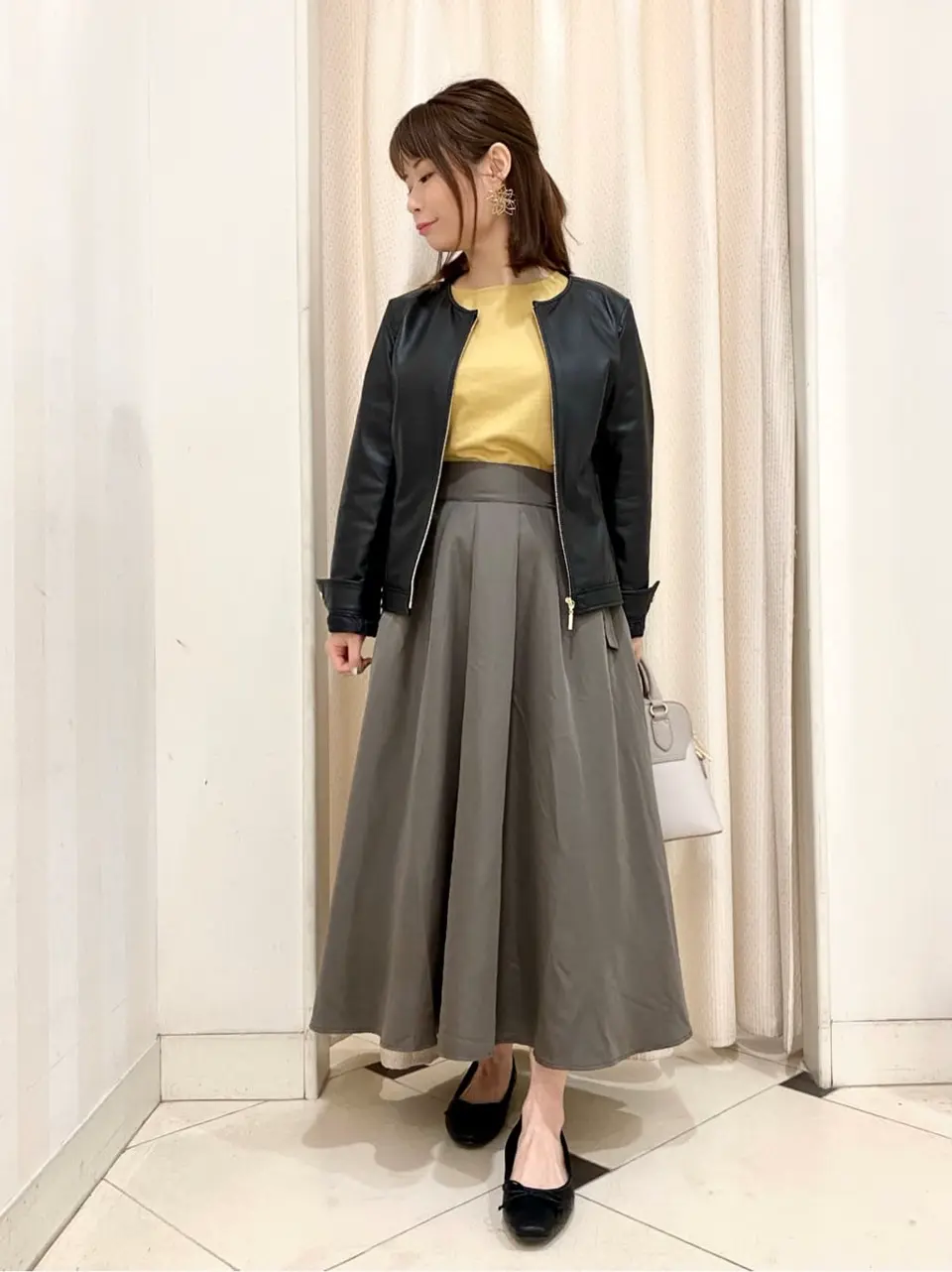 ANY SIS 横尾 コーディネート画像