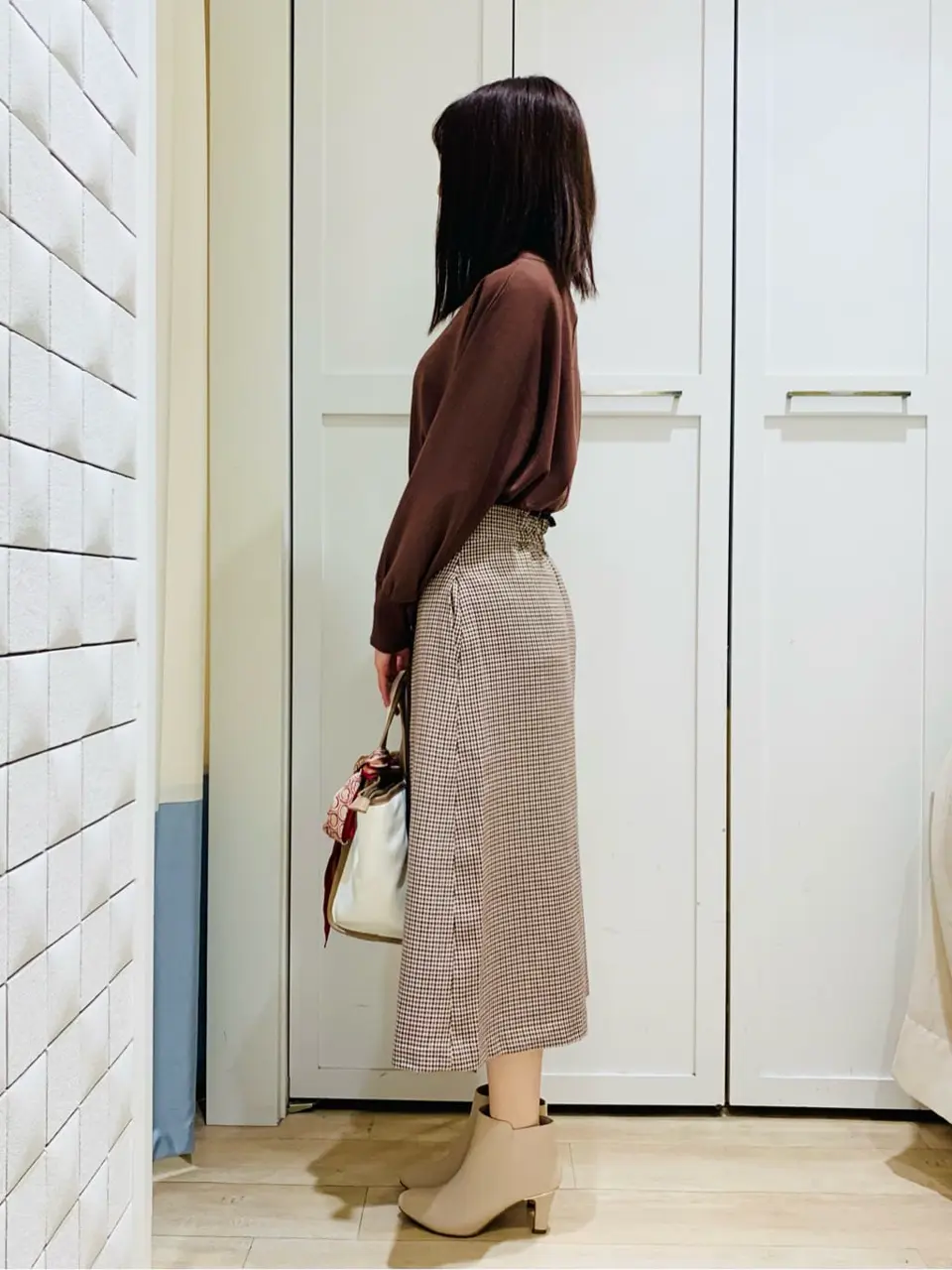 ANY SIS スタッフ コーディネート画像