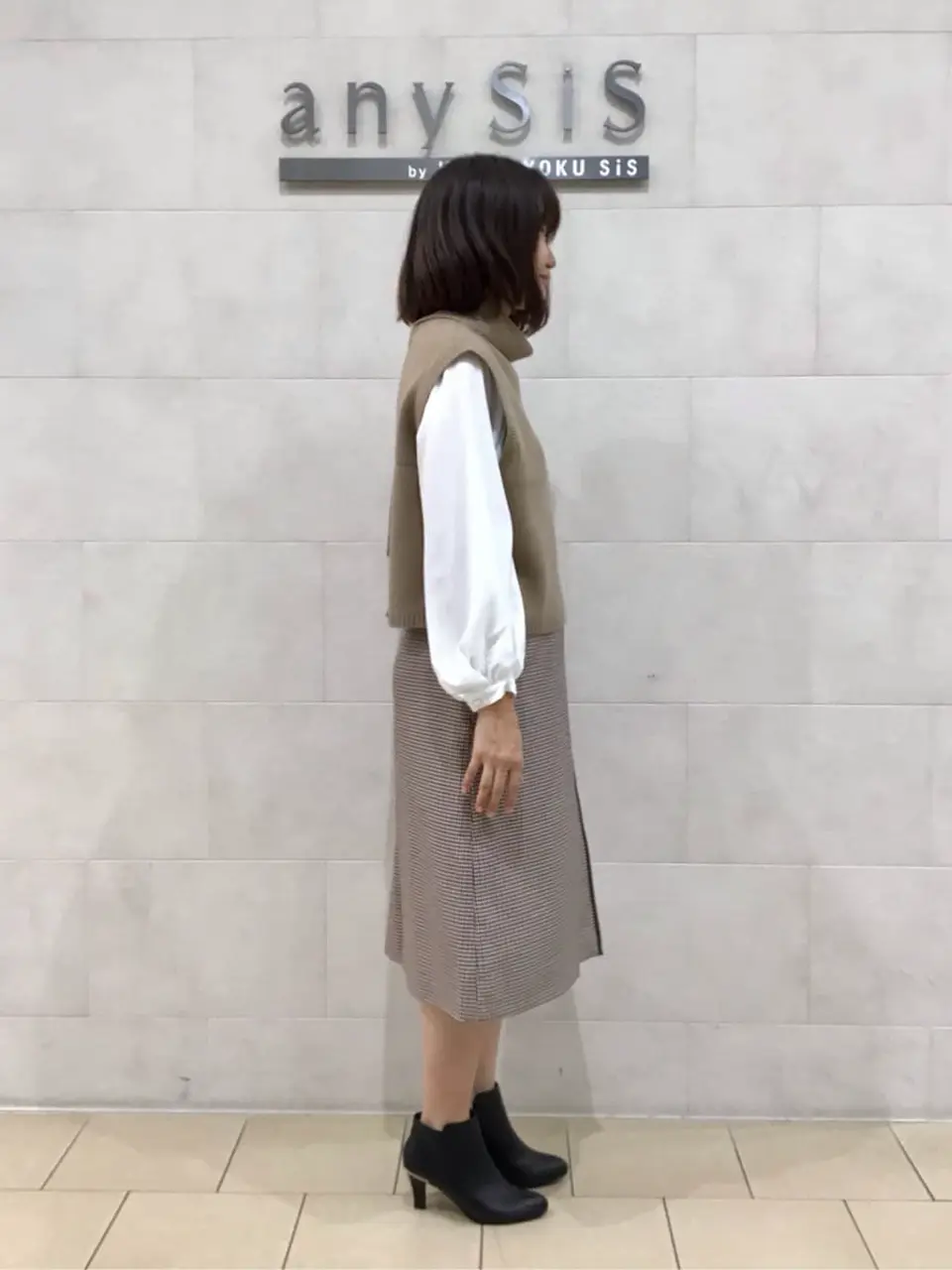 ANY SIS 道田 コーディネート画像