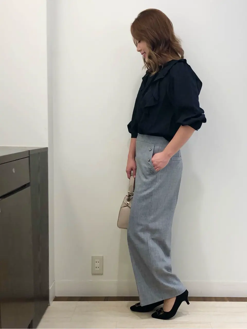 ANY SIS スタッフ コーディネート画像