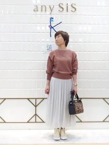 ANY SIS 井上 コーディネート画像