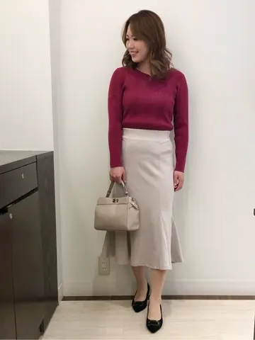 ANY SIS スタッフ コーディネート画像