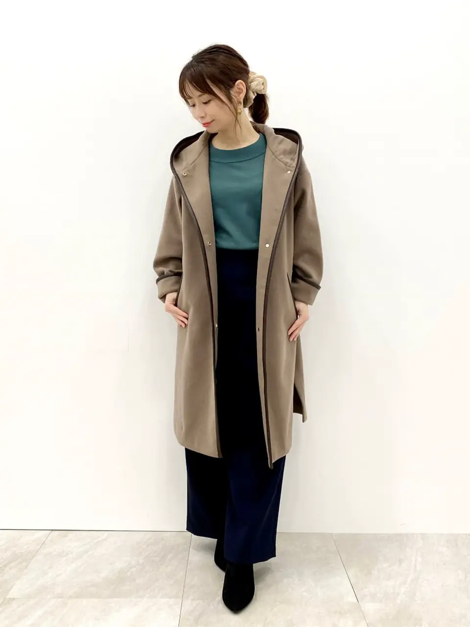 ANY SIS 横尾 コーディネート画像